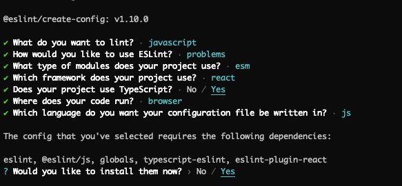 A typical dev workflow